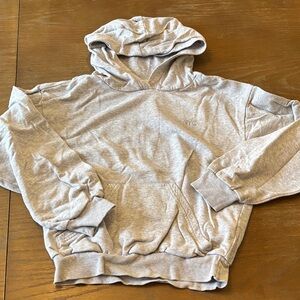 H&M Light Gray Basic Hoodie